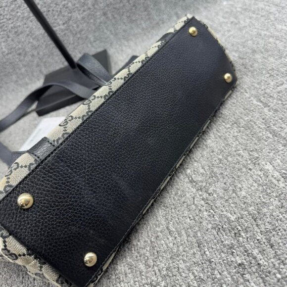 Gucci GG Leather Tote Bag 260-020525 - Picture 10 of 14